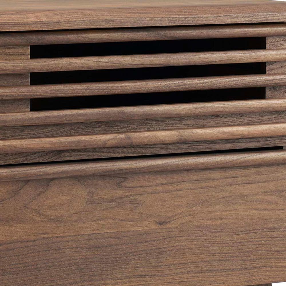Modway Render 2 Drawer Nightstand in Walnut, , large