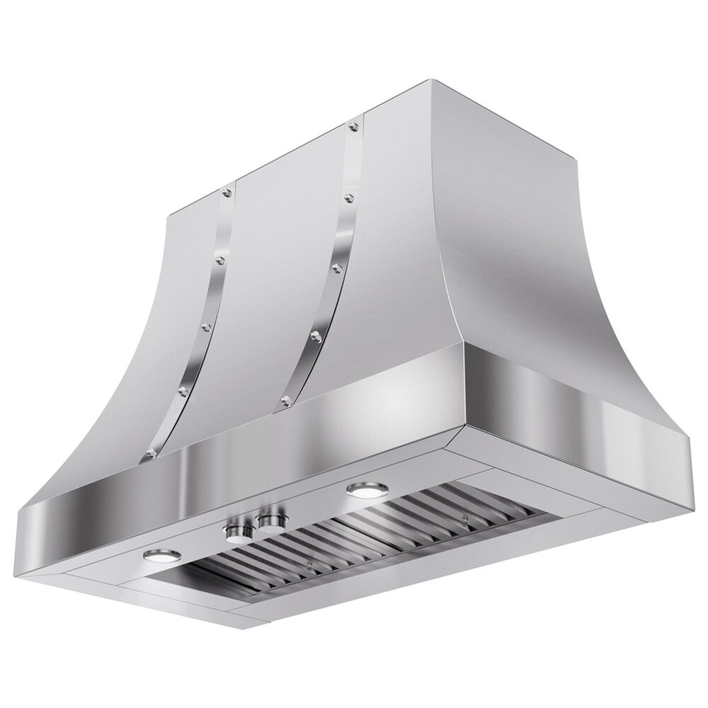 Elica Oristano 36" Wall Mount Canopy Hood in Stainless Steel, , large