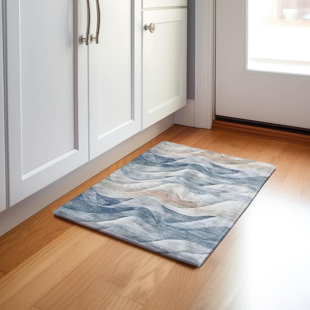 Dalyn Rug Company Pacifica PA3 2&#39;6&quot; x 3&#39;10&quot; Blue Area Rug, , large