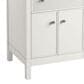 Kohler Malin 24" Single Bathroom Vanity in White with Single Hole 3 cm White Quartz Top and Rectangular Sink, , large