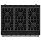 Thor Kitchen Gordon Ramsay Series 36" Professional Gas Range in Black, , large