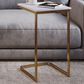 Timberlake C-Table in Gold and White, , large