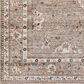 Surya Carlisle 5"3" Round Sage, Ivory, Pale Blue, Charcoal and Brown Area Rug, , large