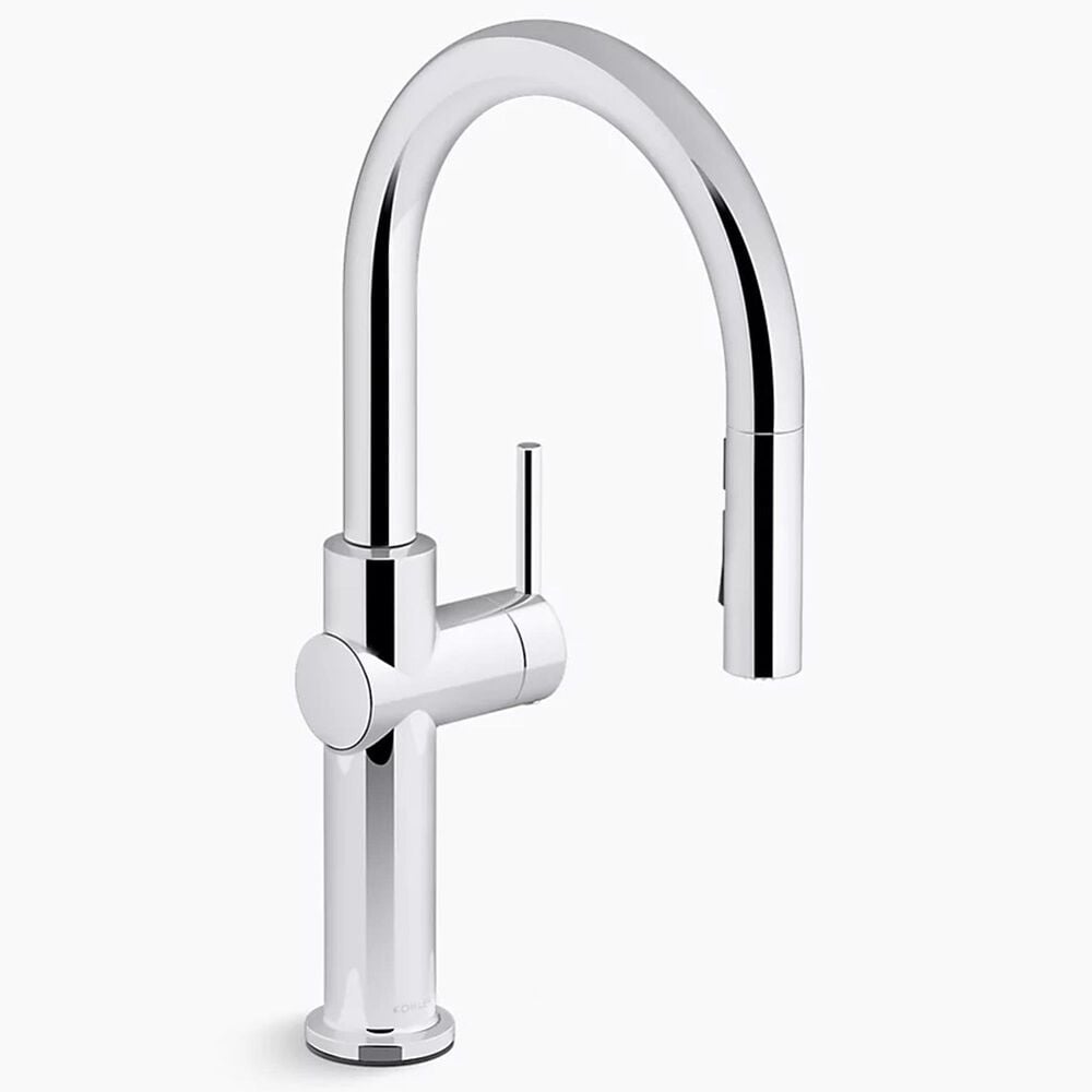 Kohler Crue Pull Down Kitchen Sink Faucet in Polished Chrome, , large