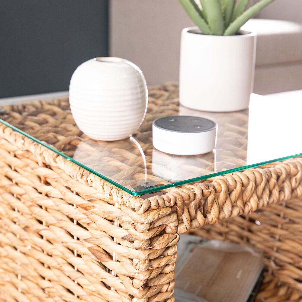 Southern Enterprises Pallston Accent Table in Natural, , large