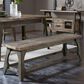 Hampton Park Oliver Dining Bench in Grey, , large