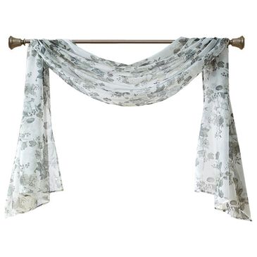Hampton Park Simone 144" x 42" Sheer Scarf in White, , large