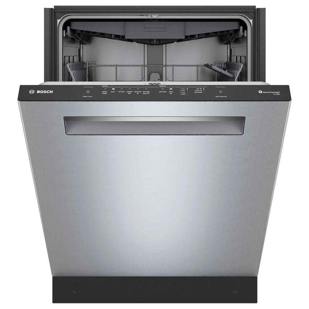 Bosch 500 Series 24&quot; Built-In Pocket Handle Dishwasher with 8 Wash Cycles in Stainless Steel, , large