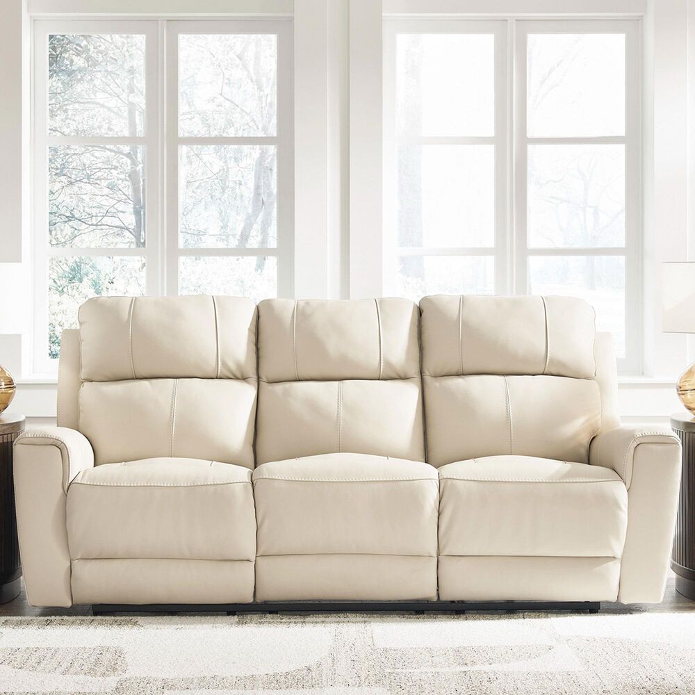 Ashley Dahlmoore Power Reclining Sofa in Almond, , large