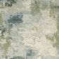 Oriental Weavers Branson Abstract 1"10" x 7"3" Blue and Green Runner, , large