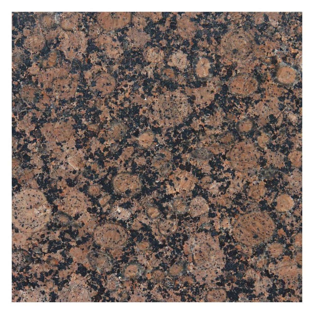 MS International Baltic Brown 12" x 12" Polished Natural Stone Tile, , large