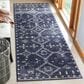 Safavieh Adirondack ADR208N 2"6" x 8" Navy and Silver Runner, , large