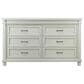 Baby Appleseed Rowan 6-Drawer Double Dresser in Sage, , large