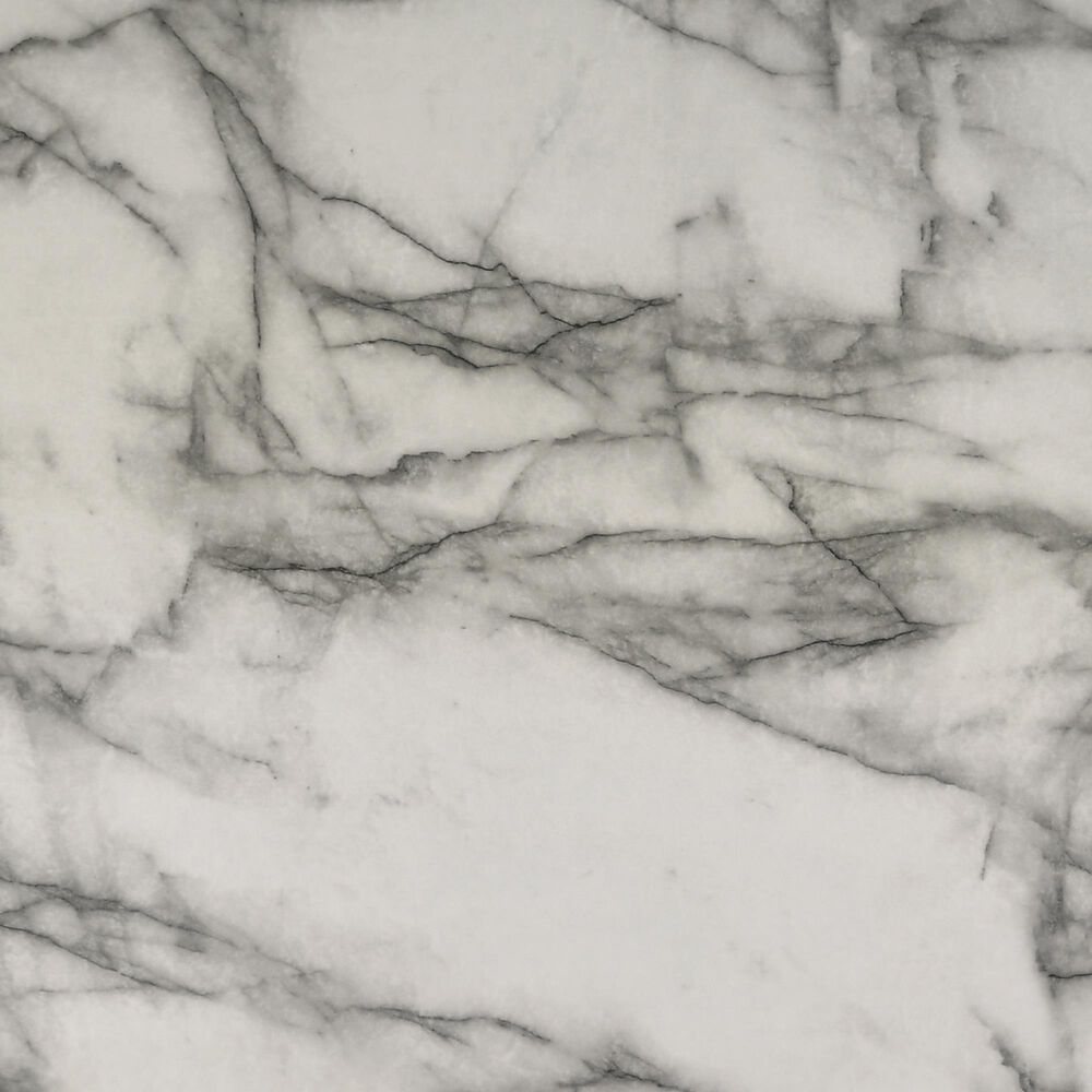 HOMLUX 47" Coffee Table with Faux Marble Top in White and Black, , large