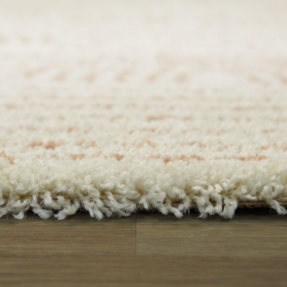 Balta Rugs Hailey 5&#39;3&quot; x 7&#39; White and Pink Kids Rug, , large