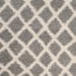 Safavieh Dallas Shag SGD258G-28 2"3" x 8" Grey/Ivory Runner, , large