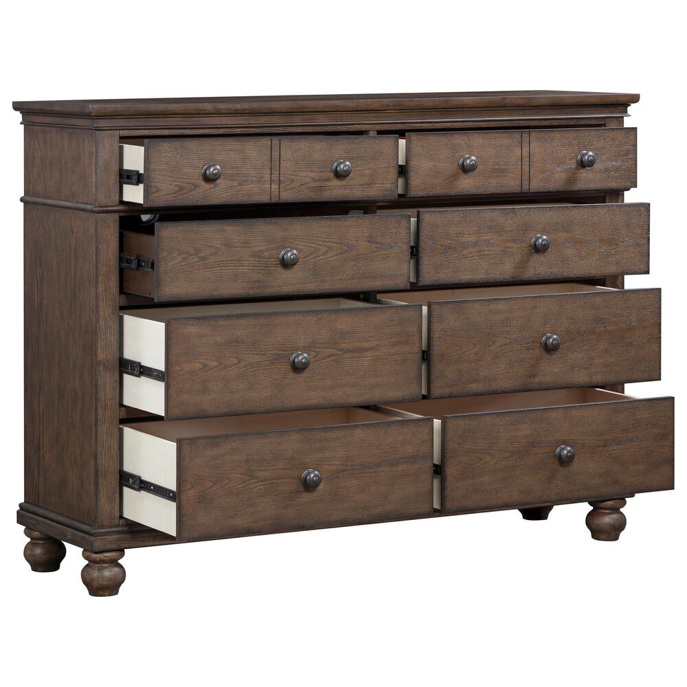 Riva Ridge Oxford 8-Drawer Chesser in Cocoa, , large