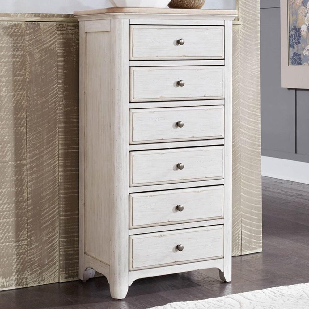 Belle Furnishings Farmhouse Reimagined Lingerie Chest in White, , large