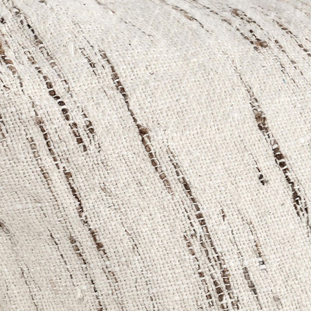 Classic Home Tavira 22" Square Throw Pillow in Natural, , large