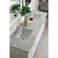 James Martin Vanities Palisades 72" Double Bathroom Vanity in Bright White with 3 cm Carrara White Marble Top and Rectangular Sinks, , large