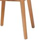 Baxton Studio Ballerina Arm Chair in Natural Brown (Set of 2), , large