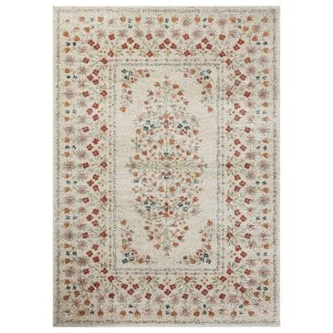 Rifle Paper Co. x Loloi Laurel Eleanor 9"2" x 12"2" Linen Area Rug, , large