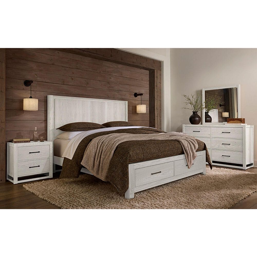 Viceray Collections Lodge and Loft Dresser Mirror in Soft White Oak, , large