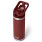 YETI Rambler 18 Oz Water Bottle with Color-Matched Flip Chug Cap in Stag Red, , large