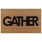 Novogratz Aloha Gather ALO-9 1"6" x 2"6" Natural Door Mat, , large