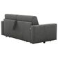 Primo International Giotto Sleeper Sofa in Nashville Anthracite, , large