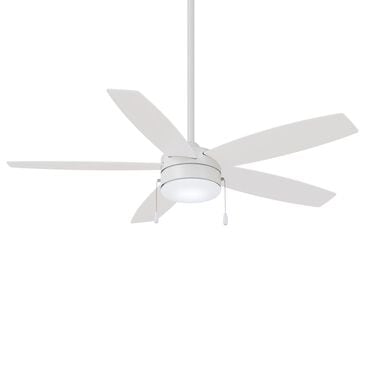 Minka-Aire Airetor III 52" Ceiling Fan with LED Light in Flat White, , large