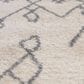 Amer Rugs Aspen ASP-6 2" x 3" Ivory and Gray Area Rug, , large