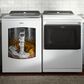 Whirlpool 5.3 Cu. Ft. Top Load Washer and 7.4 Cu. Ft. Electric Dryer Laundry Pairs in White, , large
