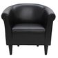 Overman International Corp Accent Chair in Ford Black, , large