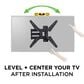 Secura Full Motion Wall Mount for 26" - 55" Flat-Panel TVs in Black, , large