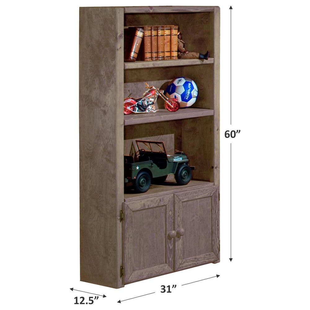 Timber Point Bunkhouse Universal Bookcase in Driftwood, , large