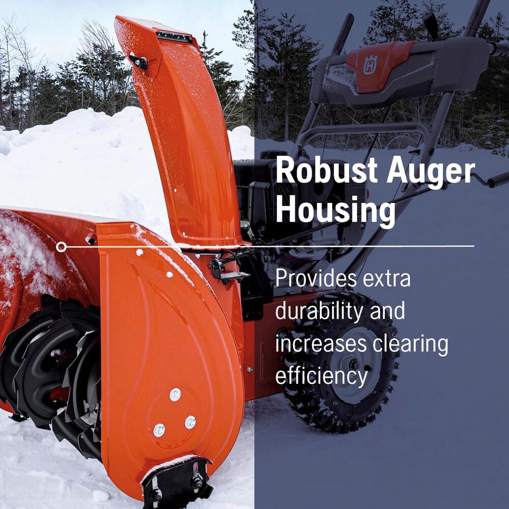 Husqvarna 24" Snow Blower in Orange, , large