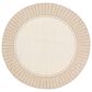 Surya Alfresco 8"10" Round Brown and Beige Indoor/Outdoor Area Rug, , large
