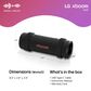 LG Xboom Grab Core Bluetooth Speaker in Black, , large