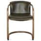 Home Trends & Design Santa Cruz and Portofino 5-Piece Round Dining Set in Antique Bronze and Antique Gold, , large