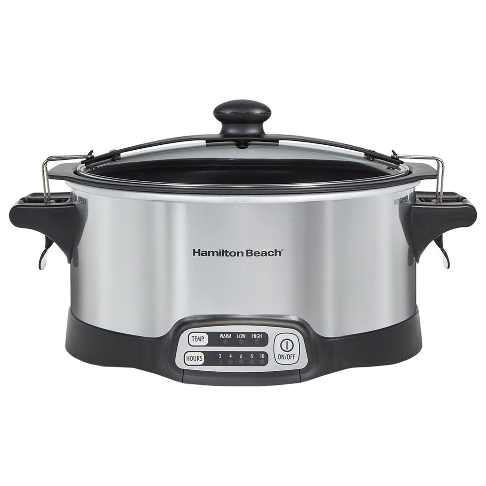 Hamilton Beach Stay or Go 6 Qt. Stainless Steel Slow Cooker - Tahlequah  Lumber