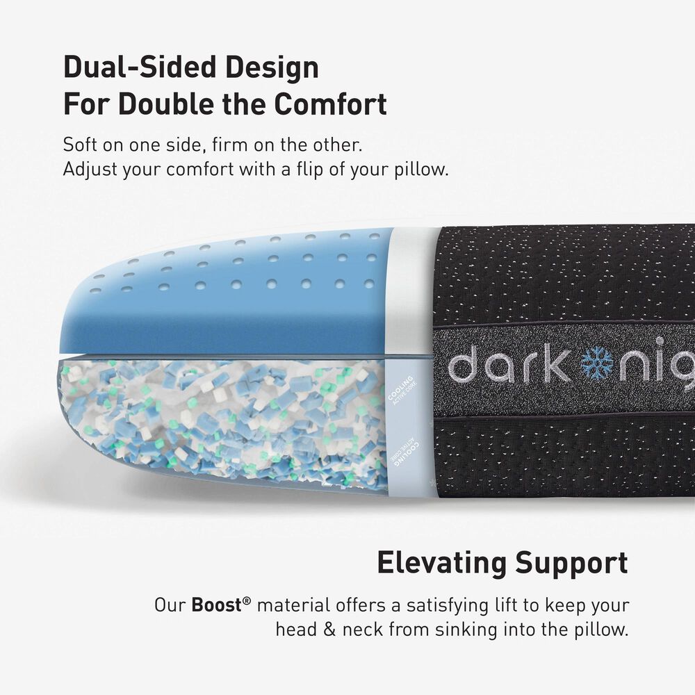 Bedgear Dark Night 3.0 Standard Performance Pillow, , large