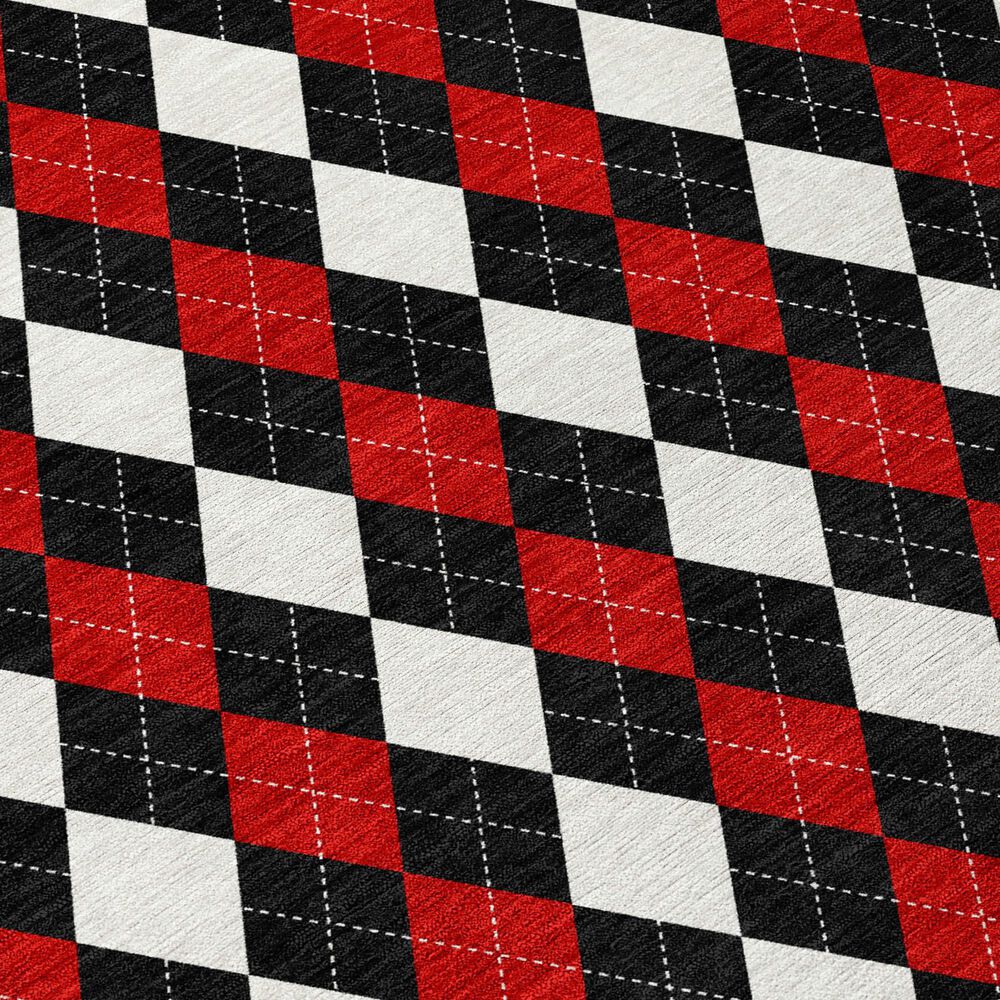 Dalyn Rug Company Wonderland WN20 2&#39;6&quot; x 3&#39;10&quot; Black Indoor/Outdoor Area Rug, , large