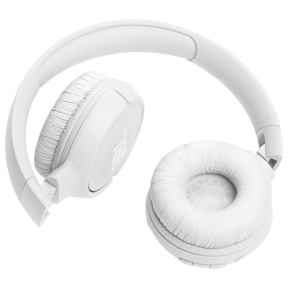 JBL Tune 520BT Wireless On-Ear Headphones in White, , large