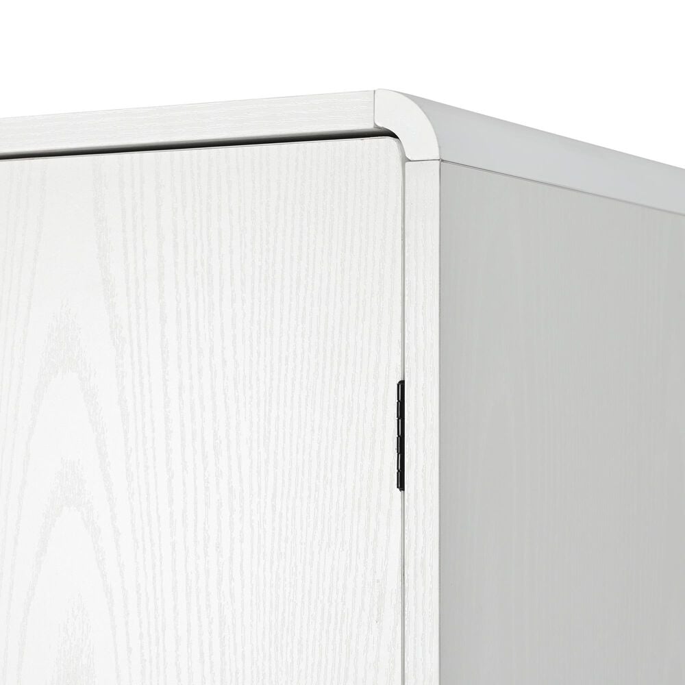 HOMLUX HOMLUX 72" Tall Farmhouse Kitchen Pantry Cabinet with 8 Door Shelves, Curved Design Storage Cabinet with 3 Adjustable Shelves, Hidden Drawer, Versatile Cupboard for Kitchen, Dining &amp; Bathroom, White, , large