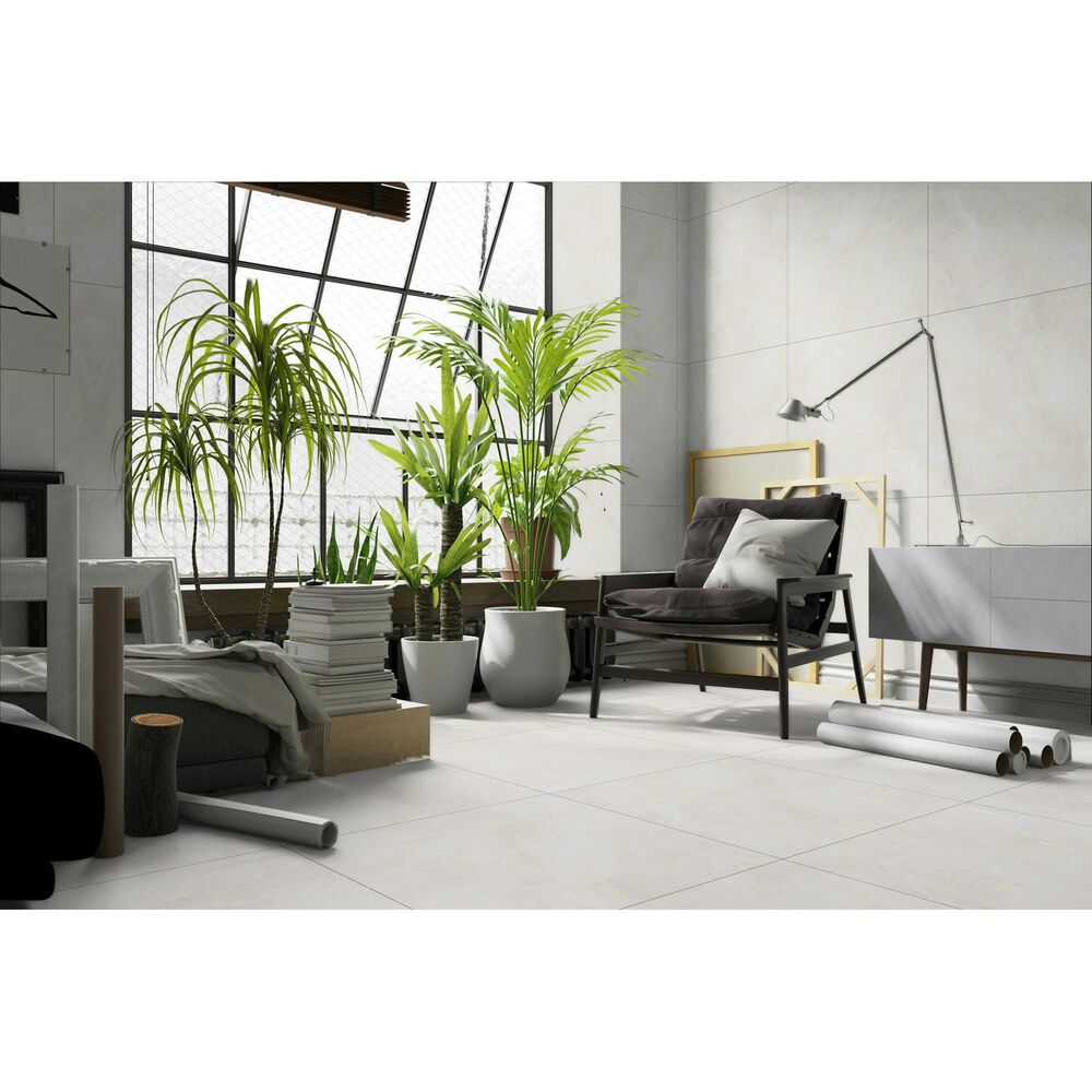 Emser Savino Blanc 12" x 24" Polished Porcelain Tile, , large