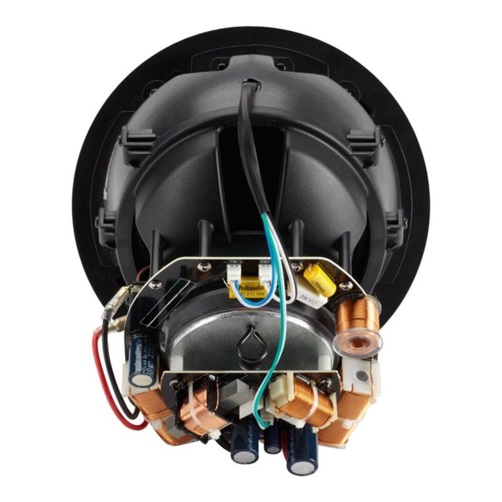 Polk Audio Full-Range, Bandpass, Dual-Port In-Ceiling Loudspeaker (Each), , large