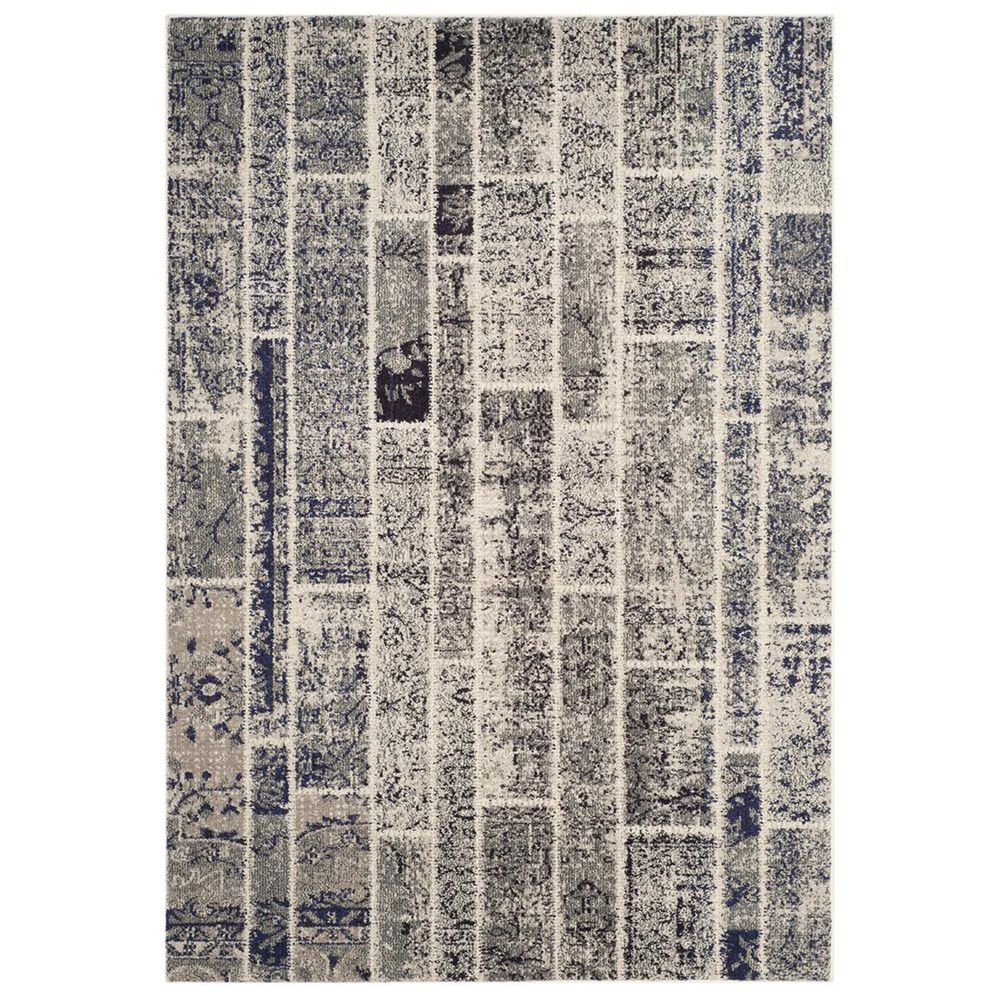 Safavieh Monaco MNC216G-5 5"1" x 7"7" Grey/Multi Area Rug, , large