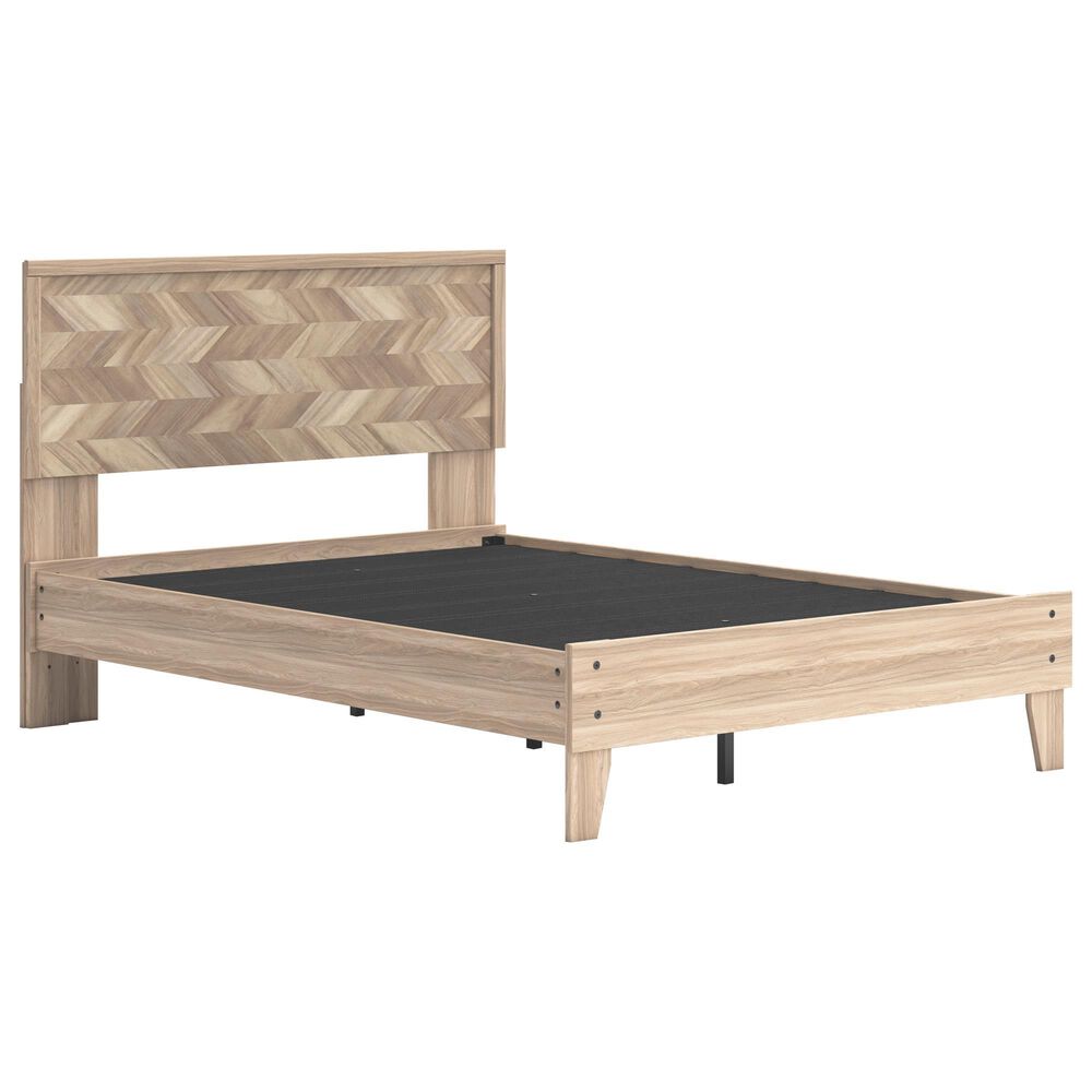 Ashley Battelle Full Platform Bed in Tan, , large