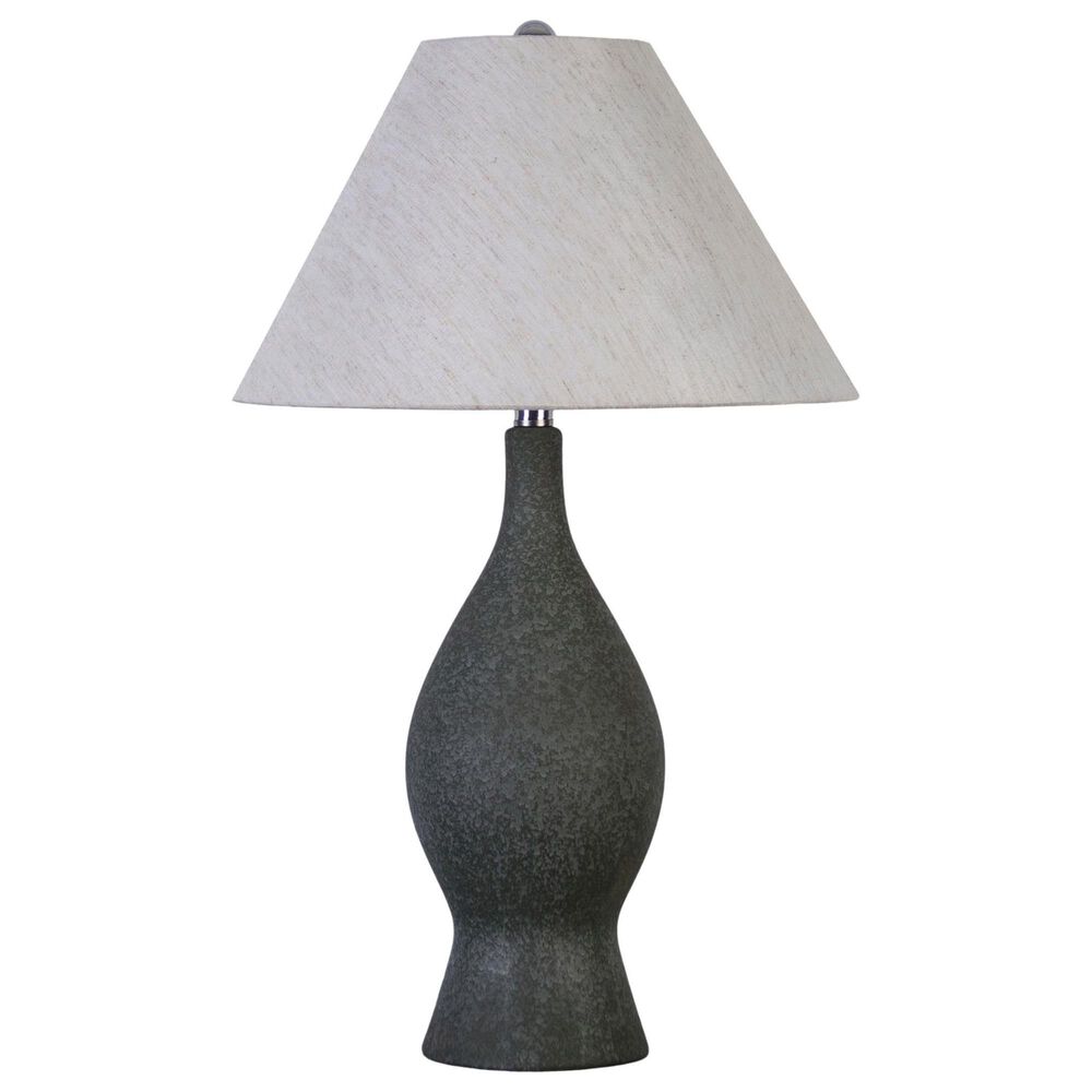Classy Art Wholesalers Cerulean Elegance Ceramic Table Lamp in Deep Blue and Gray, , large